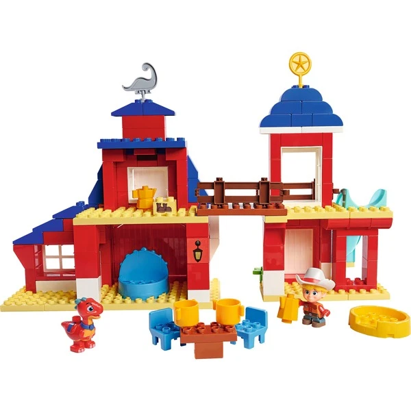 BIG Bloxx Dino Ranch Clubhouse, Konstruktionsspielzeug 2 BIG Bloxx Dino Ranch Clubhouse, Konstruktionsspielzeug – Bild 2