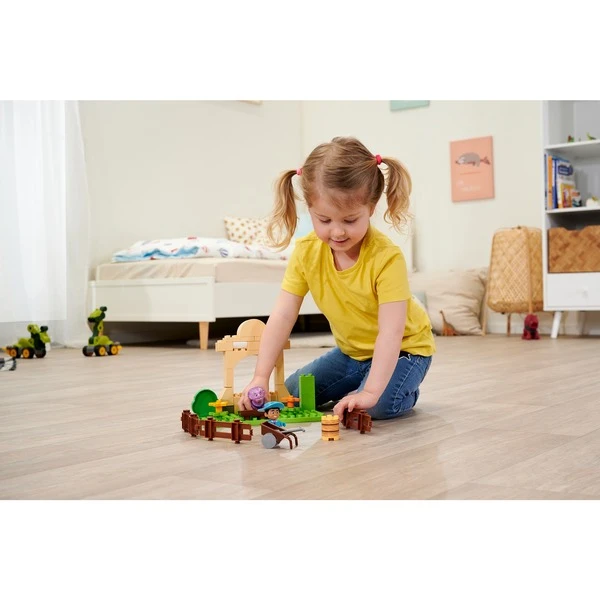 BIG Bloxx Dino Ranch Farm Set, Konstruktionsspielzeug 5 BIG Bloxx Dino Ranch Farm Set, Konstruktionsspielzeug – Bild 5