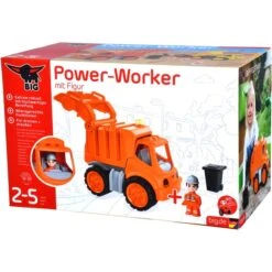 BIG Power-Worker Müllwagen + Figur, Spielfahrzeug 11 BIG Power-Worker Müllwagen + Figur, Spielfahrzeug -Online Kinderspielzeug BIG Power Worker M llwagen Figur Spielfahrzeug@@1788621 3