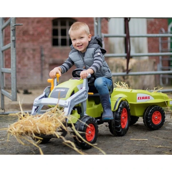 BIG Traktor CLAAS Celtis Mit Anhänger , Kinderfahrzeug 7 BIG Traktor CLAAS Celtis Mit Anhänger , Kinderfahrzeug – Bild 7
