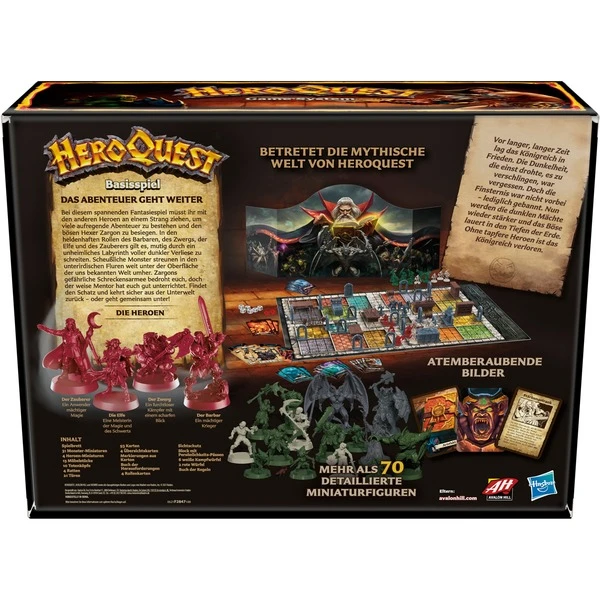 Hasbro Avalon Hill HeroQuest, Brettspiel 5 Hasbro Avalon Hill HeroQuest, Brettspiel – Bild 5