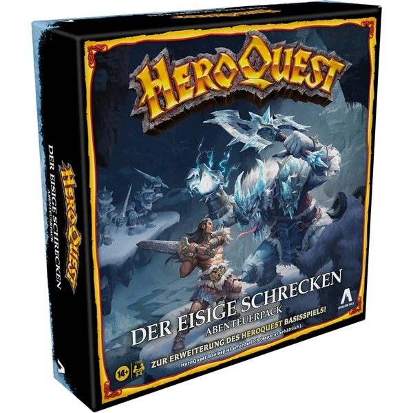 Hasbro Avalon Hill HeroQuest - Der Eisige Schrecken, Brettspiel 1 Hasbro Avalon Hill HeroQuest - Der Eisige Schrecken, Brettspiel