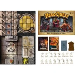 Hasbro Avalon Hill HeroQuest - Die Rückkehr Des Hexen-Lords, Brettspiel 7 Hasbro Avalon Hill HeroQuest - Die Rückkehr Des Hexen-Lords, Brettspiel -Online Kinderspielzeug Hasbro Avalon Hill HeroQuest Die R ckkehr des Hexen Lords Brettspiel@@1859882 3