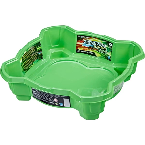 Hasbro Beyblade Burst QuadDrive Beystadium-Arena, Geschicklichkeitsspiel 1 Hasbro Beyblade Burst QuadDrive Beystadium-Arena, Geschicklichkeitsspiel