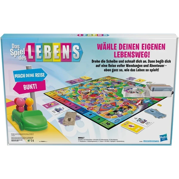 Hasbro Das Spiel Des Lebens, Brettspiel 5 Hasbro Das Spiel Des Lebens, Brettspiel – Bild 5