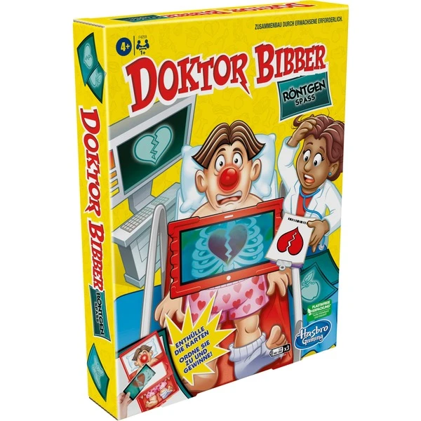 Hasbro Doktor Bibber Röntgen Spaß, Brettspiel 1 Hasbro Doktor Bibber Röntgen Spaß, Brettspiel