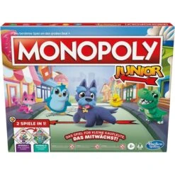 Hasbro Monopoly Junior, Brettspiel 8 Hasbro Monopoly Junior, Brettspiel -Online Kinderspielzeug Hasbro Monopoly Junior Brettspiel@@1893997 3