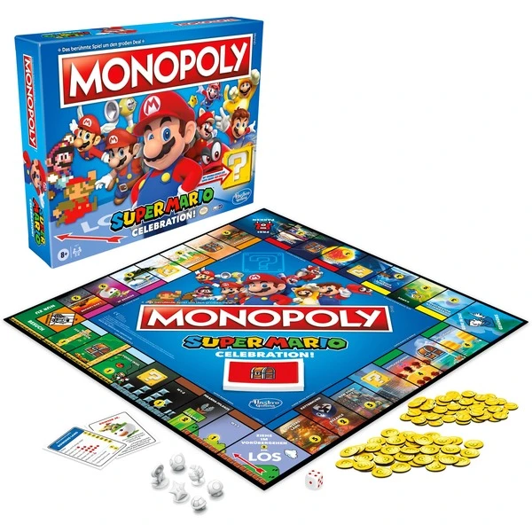 Hasbro Monopoly Super Mario Celebration, Brettspiel 1 Hasbro Monopoly Super Mario Celebration, Brettspiel