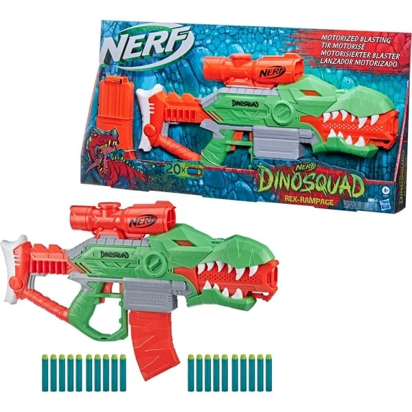 Hasbro Nerf DinoSquad Rex-Rampage, Nerf Gun 2 Hasbro Nerf DinoSquad Rex-Rampage, Nerf Gun – Bild 2