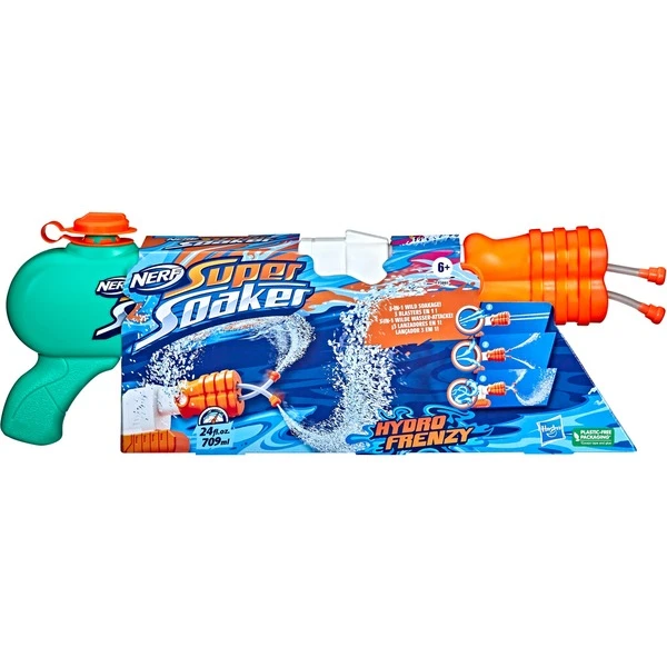 Hasbro Nerf Super Soaker Hydro Frenzy, Wasserpistole 2 Hasbro Nerf Super Soaker Hydro Frenzy, Wasserpistole – Bild 2
