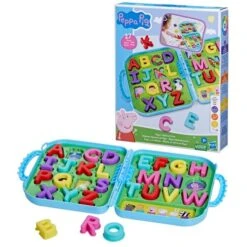 Hasbro Peppa Wutz Peppas Buchstabenbox, Lernspielzeug