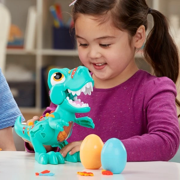 Hasbro Play-Doh Dino Crew Gefräßiger Tyrannosaurus, Kneten 6 Hasbro Play-Doh Dino Crew Gefräßiger Tyrannosaurus, Kneten – Bild 6