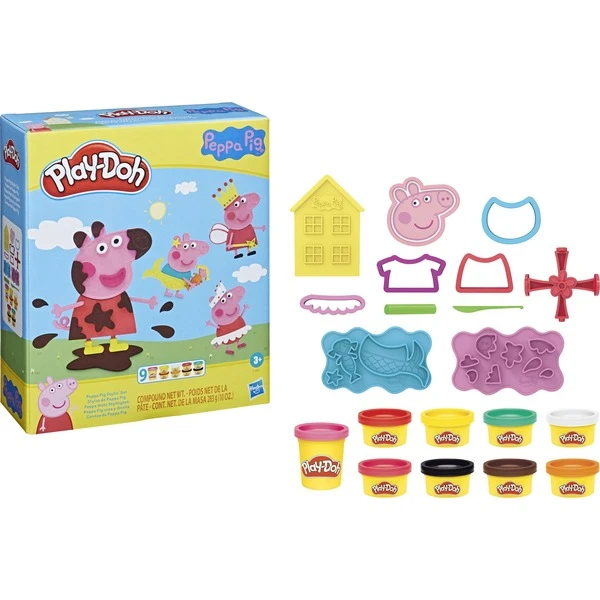 Hasbro Play-Doh Peppa Wutz Stylingset, Kneten 1 Hasbro Play-Doh Peppa Wutz Stylingset, Kneten