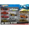 Hot Wheels 10er Geschenkset Sortiment, Spielfahrzeug