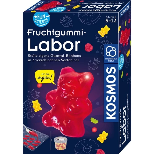 KOSMOS Fun Science Fruchtgummi-Labor, Experimentierkasten 1 KOSMOS Fun Science Fruchtgummi-Labor, Experimentierkasten