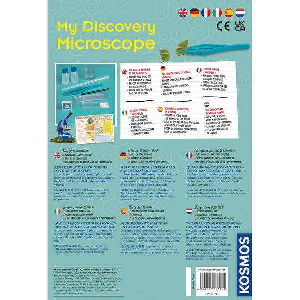 KOSMOS My Discovery Microscope, Experimentierkasten 2 KOSMOS My Discovery Microscope, Experimentierkasten – Bild 2