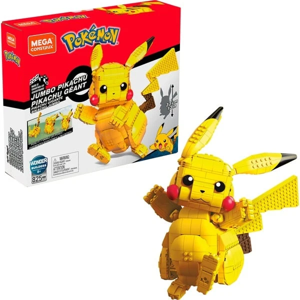 MEGA Pokémon Jumbo Pikachu, Konstruktionsspielzeug 1 MEGA Pokémon Jumbo Pikachu, Konstruktionsspielzeug