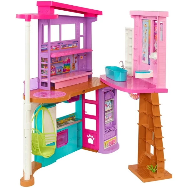 Mattel Barbie Malibu Haus, Spielgebäude 2 Mattel Barbie Malibu Haus, Spielgebäude – Bild 2