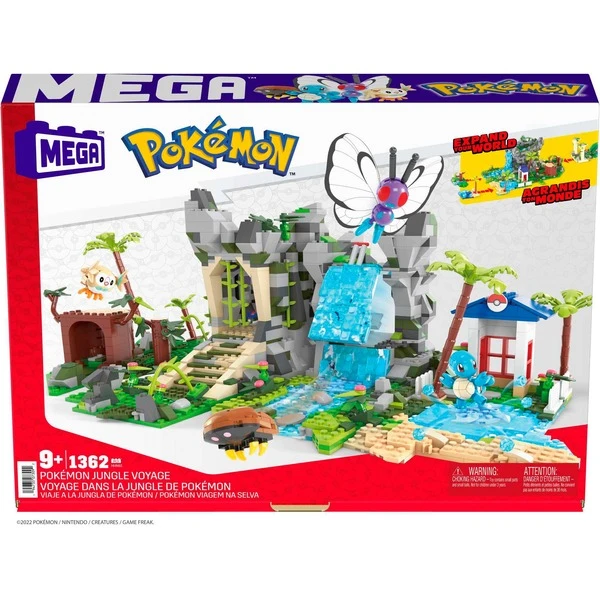 Mattel MEGA Pokémon Ultimative Dschungel-Expedition, Konstruktionsspielzeug 5 Mattel MEGA Pokémon Ultimative Dschungel-Expedition, Konstruktionsspielzeug – Bild 5