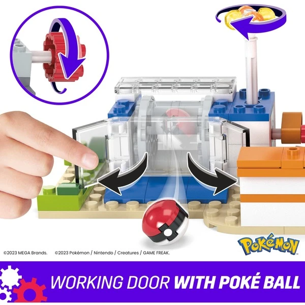 Mattel MEGA Pokémon Waldspaß Poké-Center, Konstruktionsspielzeug 3 Mattel MEGA Pokémon Waldspaß Poké-Center, Konstruktionsspielzeug – Bild 3