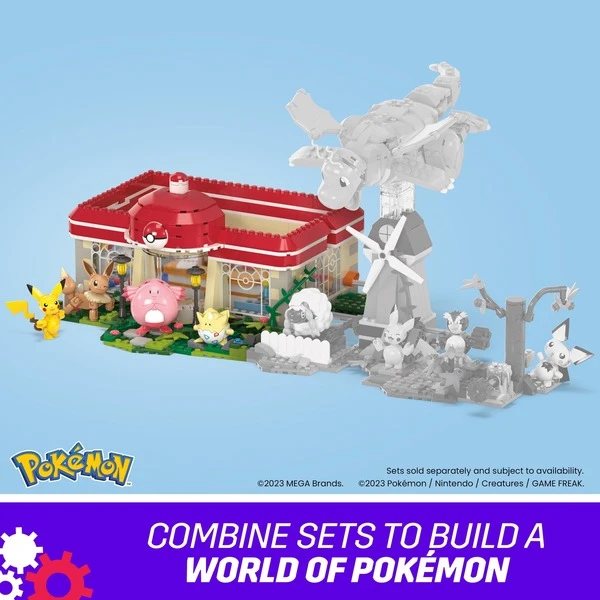 Mattel MEGA Pokémon Waldspaß Poké-Center, Konstruktionsspielzeug 5 Mattel MEGA Pokémon Waldspaß Poké-Center, Konstruktionsspielzeug – Bild 5