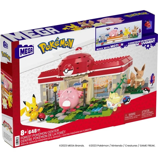 Mattel MEGA Pokémon Waldspaß Poké-Center, Konstruktionsspielzeug 8 Mattel MEGA Pokémon Waldspaß Poké-Center, Konstruktionsspielzeug – Bild 8