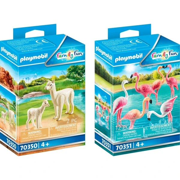 PLAYMOBIL 10119 Family Fun Set Alpaka Mit Baby Und Flamingos, Konstruktionsspielzeug 1 PLAYMOBIL 10119 Family Fun Set Alpaka Mit Baby Und Flamingos, Konstruktionsspielzeug