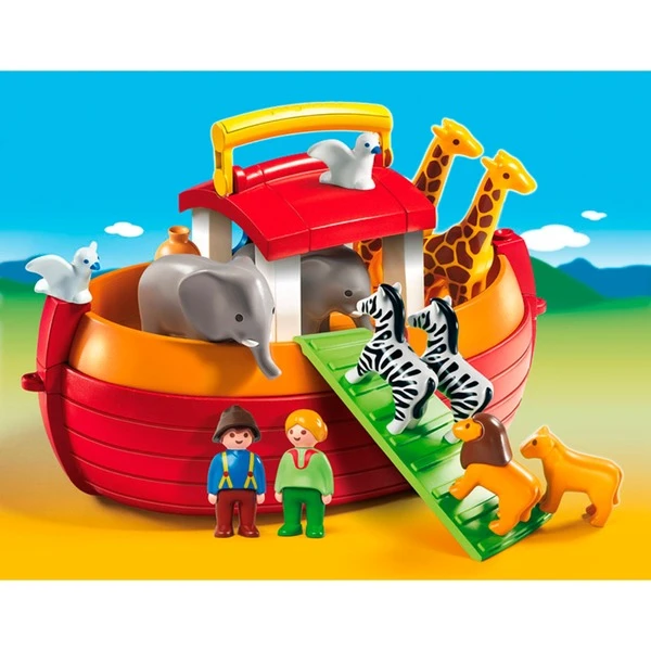 PLAYMOBIL 6765 1.2.3 Meine Mitnehm-Arche Noah, Konstruktionsspielzeug 3 PLAYMOBIL 6765 1.2.3 Meine Mitnehm-Arche Noah, Konstruktionsspielzeug – Bild 3