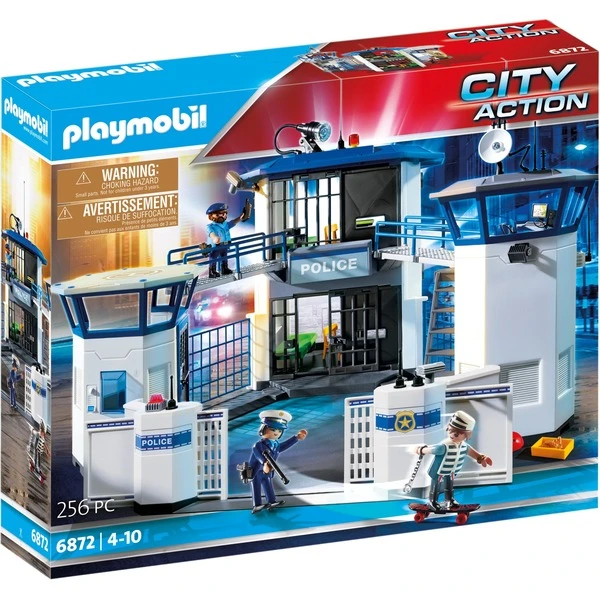 PLAYMOBIL 6872 City Action Polizei-Kommandozentrale Mit Gefängnis, Konstruktionsspielzeug 1 PLAYMOBIL 6872 City Action Polizei-Kommandozentrale Mit Gefängnis, Konstruktionsspielzeug