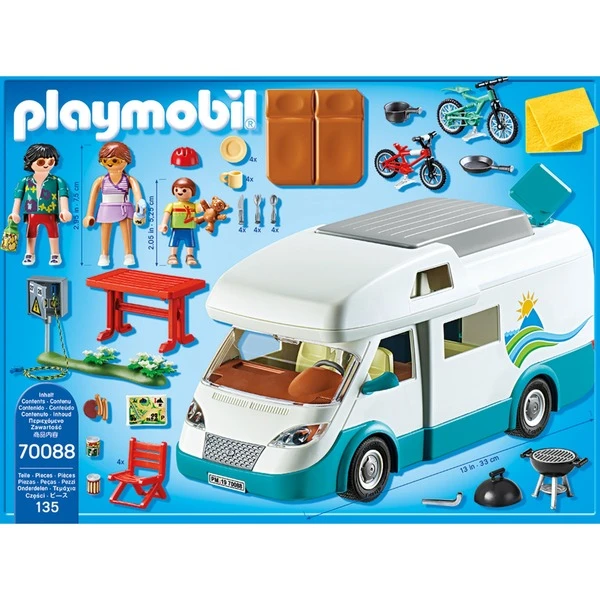PLAYMOBIL 70088 Family Fun Familien-Wohnmobil, Konstruktionsspielzeug 2 PLAYMOBIL 70088 Family Fun Familien-Wohnmobil, Konstruktionsspielzeug – Bild 2