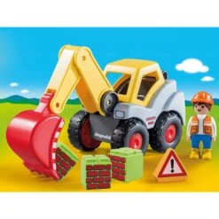 PLAYMOBIL 70125 1.2.3 Schaufelbagger, Konstruktionsspielzeug 5 PLAYMOBIL 70125 1.2.3 Schaufelbagger, Konstruktionsspielzeug -Online Kinderspielzeug PLAYMOBIL 70125 1 2 3 Schaufelbagger Konstruktionsspielzeug@@1sspke1i 2