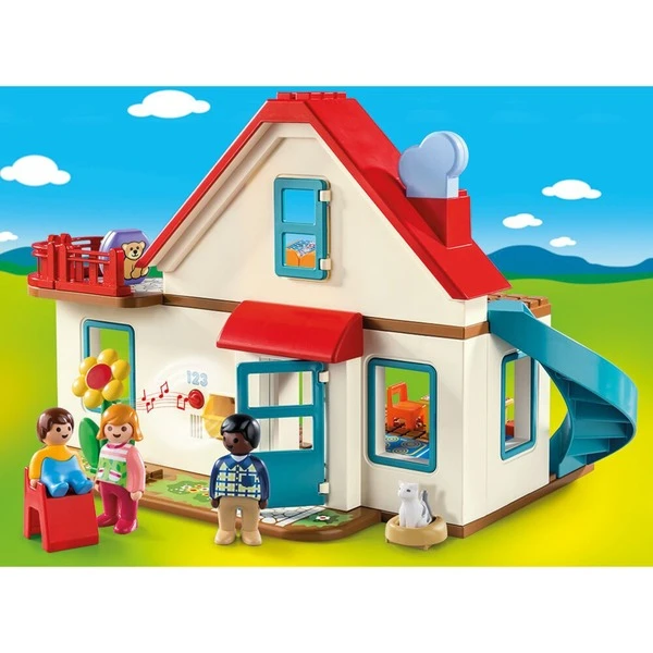PLAYMOBIL 70129 1.2.3 Einfamilienhaus, Konstruktionsspielzeug 3 PLAYMOBIL 70129 1.2.3 Einfamilienhaus, Konstruktionsspielzeug – Bild 3