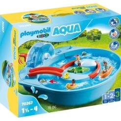 PLAYMOBIL 70267 1.2.3 AQUA Fröhliche Wasserbahn, Konstruktionsspielzeug