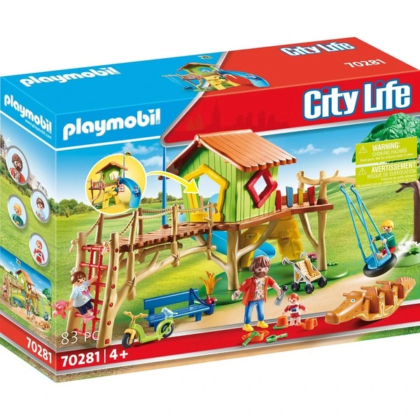 PLAYMOBIL 70281 City Life Abenteuerspielplatz, Konstruktionsspielzeug 1 PLAYMOBIL 70281 City Life Abenteuerspielplatz, Konstruktionsspielzeug