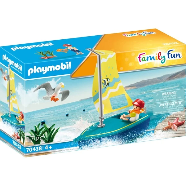 PLAYMOBIL 70438 Family Fun Segeljolle, Konstruktionsspielzeug 1 PLAYMOBIL 70438 Family Fun Segeljolle, Konstruktionsspielzeug