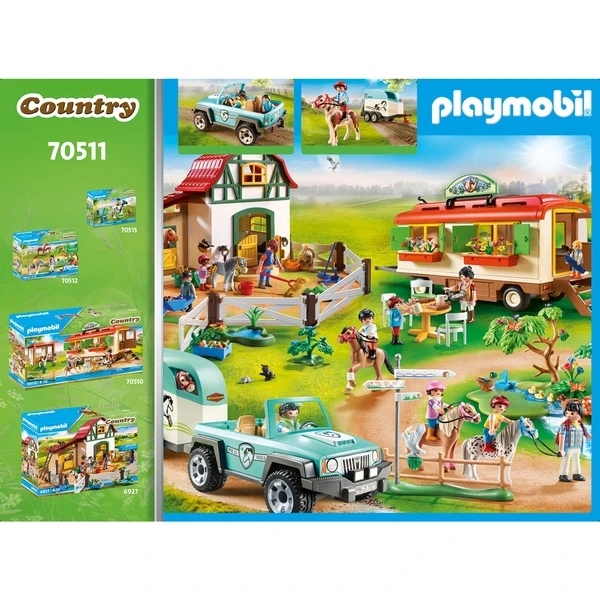PLAYMOBIL 70511 Country PKW Mit Ponyanhänger, Konstruktionsspielzeug 4 PLAYMOBIL 70511 Country PKW Mit Ponyanhänger, Konstruktionsspielzeug – Bild 4