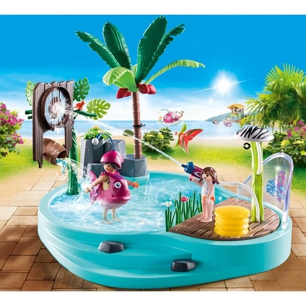 PLAYMOBIL 70610 Family Fun Spaßbecken Mit Wasserspritze, Konstruktionsspielzeug 3 PLAYMOBIL 70610 Family Fun Spaßbecken Mit Wasserspritze, Konstruktionsspielzeug – Bild 3