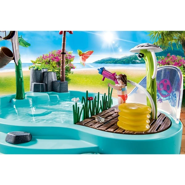 PLAYMOBIL 70610 Family Fun Spaßbecken Mit Wasserspritze, Konstruktionsspielzeug 4 PLAYMOBIL 70610 Family Fun Spaßbecken Mit Wasserspritze, Konstruktionsspielzeug – Bild 4