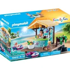 PLAYMOBIL 70612 Family Fun Paddleboot-Verleih Mit Saftbar, Konstruktionsspielzeug