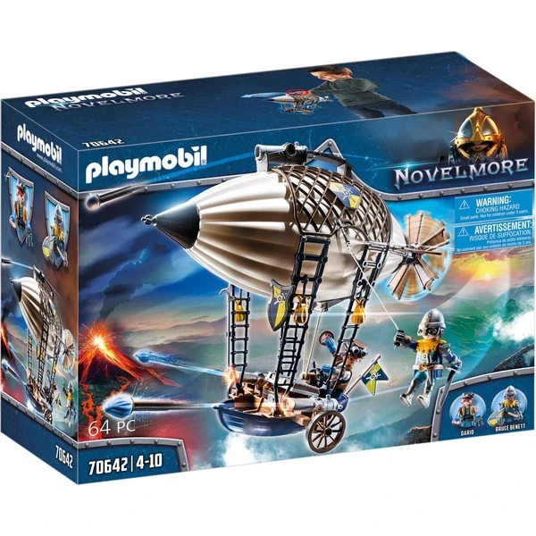PLAYMOBIL 70642 Novelmore Darios Zeppelin, Konstruktionsspielzeug 1 PLAYMOBIL 70642 Novelmore Darios Zeppelin, Konstruktionsspielzeug