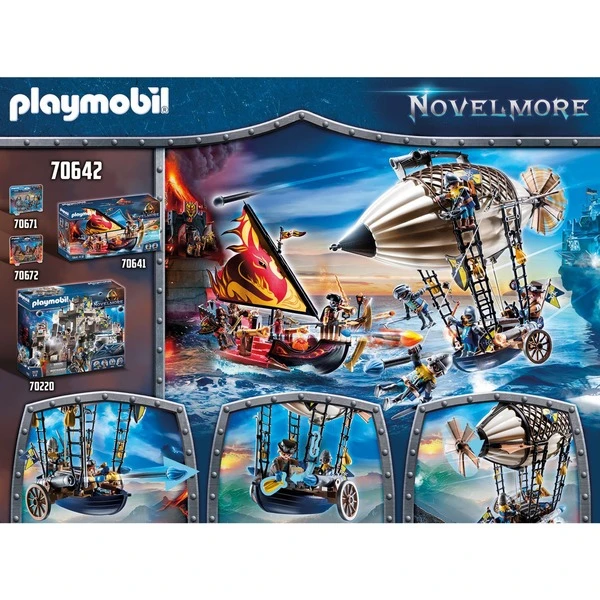 PLAYMOBIL 70642 Novelmore Darios Zeppelin, Konstruktionsspielzeug 7 PLAYMOBIL 70642 Novelmore Darios Zeppelin, Konstruktionsspielzeug – Bild 7