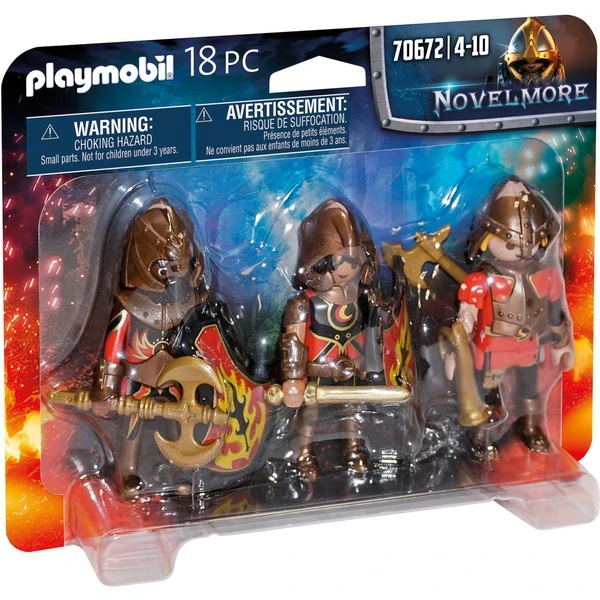 PLAYMOBIL 70672 Novelmore 3er Set Burnham Raiders, Konstruktionsspielzeug 1 PLAYMOBIL 70672 Novelmore 3er Set Burnham Raiders, Konstruktionsspielzeug
