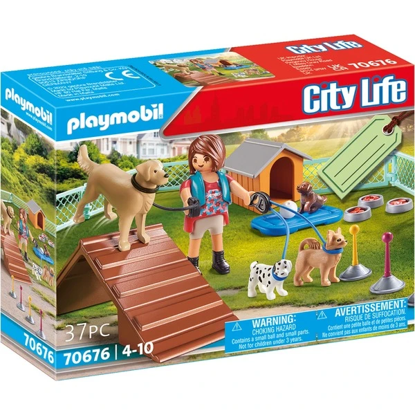 PLAYMOBIL 70676 City Life Geschenkset "Hundetrainerin", Konstruktionsspielzeug 1 PLAYMOBIL 70676 City Life Geschenkset "Hundetrainerin", Konstruktionsspielzeug