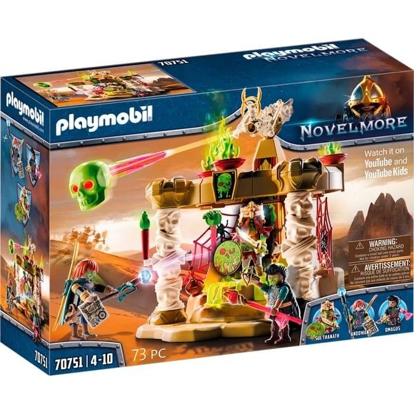 PLAYMOBIL 70751 Novelmore Sal'ahari Sands - Tempel Der Skelettarmee, Konstruktionsspielzeug 1 PLAYMOBIL 70751 Novelmore Sal'ahari Sands - Tempel Der Skelettarmee, Konstruktionsspielzeug