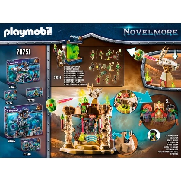 PLAYMOBIL 70751 Novelmore Sal'ahari Sands - Tempel Der Skelettarmee, Konstruktionsspielzeug 3 PLAYMOBIL 70751 Novelmore Sal'ahari Sands - Tempel Der Skelettarmee, Konstruktionsspielzeug – Bild 3