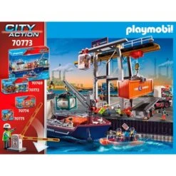 PLAYMOBIL 70773 City Action Frachtlager, Konstruktionsspielzeug -Online Kinderspielzeug PLAYMOBIL 70773 City Action Frachtlager Konstruktionsspielzeug@@1762730 2
