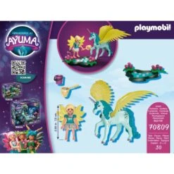 PLAYMOBIL 70809 Ayuma Crystal Fairy Mit Einhorn, Konstruktionsspielzeug 7 PLAYMOBIL 70809 Ayuma Crystal Fairy Mit Einhorn, Konstruktionsspielzeug -Online Kinderspielzeug PLAYMOBIL 70809 Ayuma Crystal Fairy mit Einhorn Konstruktionsspielzeug@@1802200 3