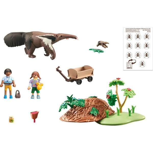PLAYMOBIL 71012 Wiltopia Ameisenbärpflege, Konstruktionsspielzeug 2 PLAYMOBIL 71012 Wiltopia Ameisenbärpflege, Konstruktionsspielzeug – Bild 2