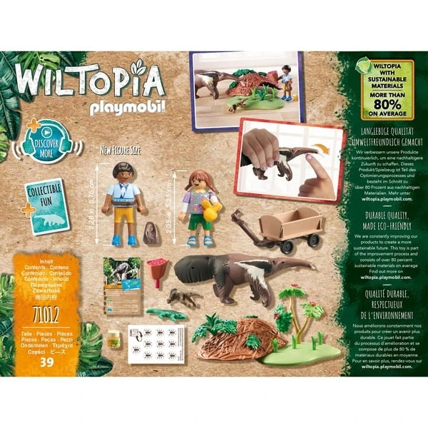 PLAYMOBIL 71012 Wiltopia Ameisenbärpflege, Konstruktionsspielzeug 6 PLAYMOBIL 71012 Wiltopia Ameisenbärpflege, Konstruktionsspielzeug – Bild 6