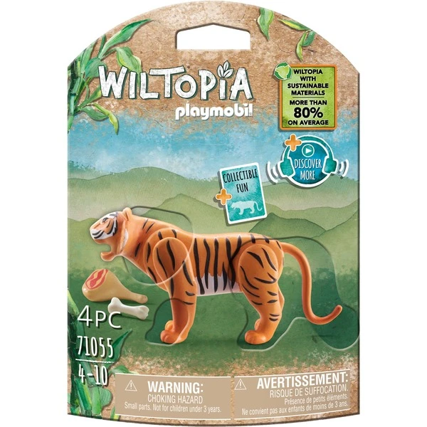 PLAYMOBIL 71055 Wiltopia Tiger, Konstruktionsspielzeug 1 PLAYMOBIL 71055 Wiltopia Tiger, Konstruktionsspielzeug
